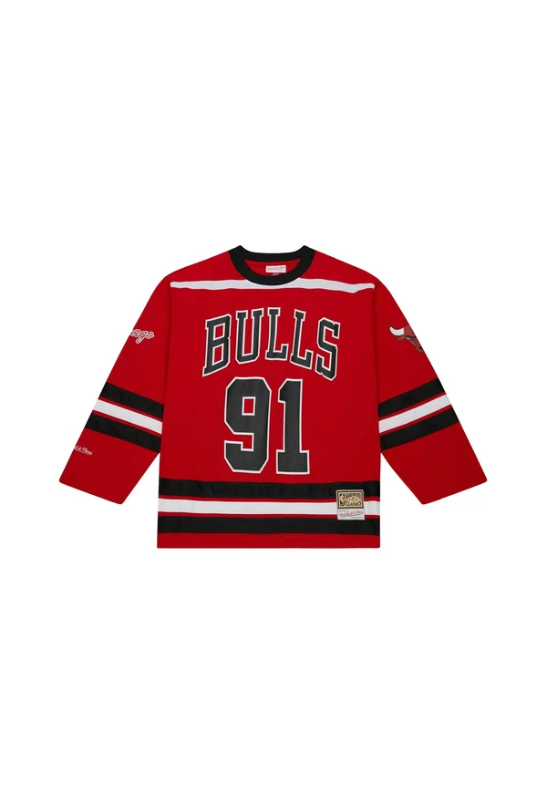 CHICAGO BULLS DENNIS RODMAN - Langarmshirt - red