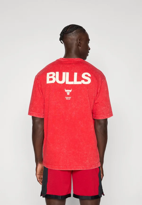 CHICAGO BULLS TEE - Vereinsmannschaften - university red
