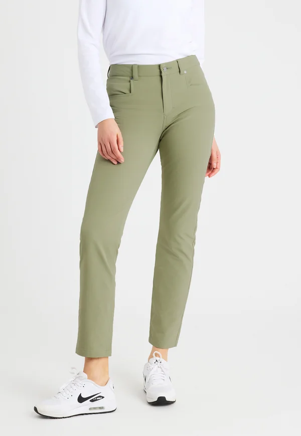 CHIE BRUSHED PANT 32 - Stoffhose - sage green