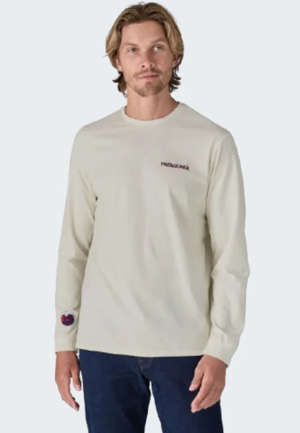 CHILL RESPONSIBILI-TEE - Langarmshirt - birch white