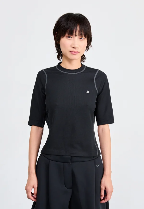 CHINATI - T-Shirt basic - black/anthracite