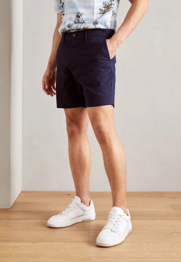 CHINO SLIM FIT - Shorts - navy