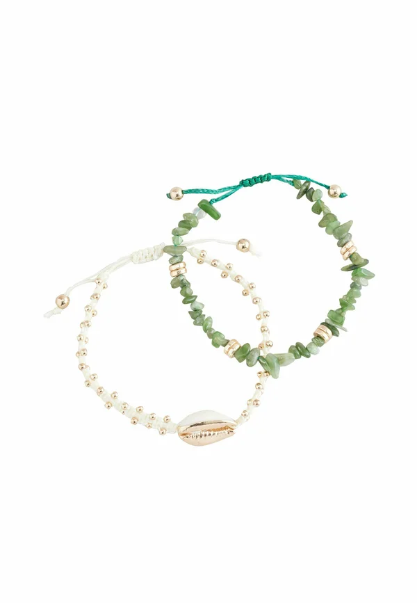 CHIPPING AND SHELL PULLY 2 PACK  - Armband - green ecru