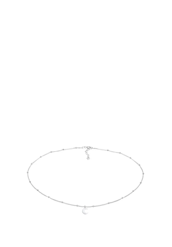 CHOKER HALF MOON - Halskette - silberfarben
