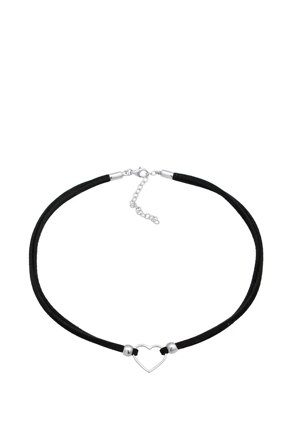 CHOKER HEART - Halskette - silberfarben