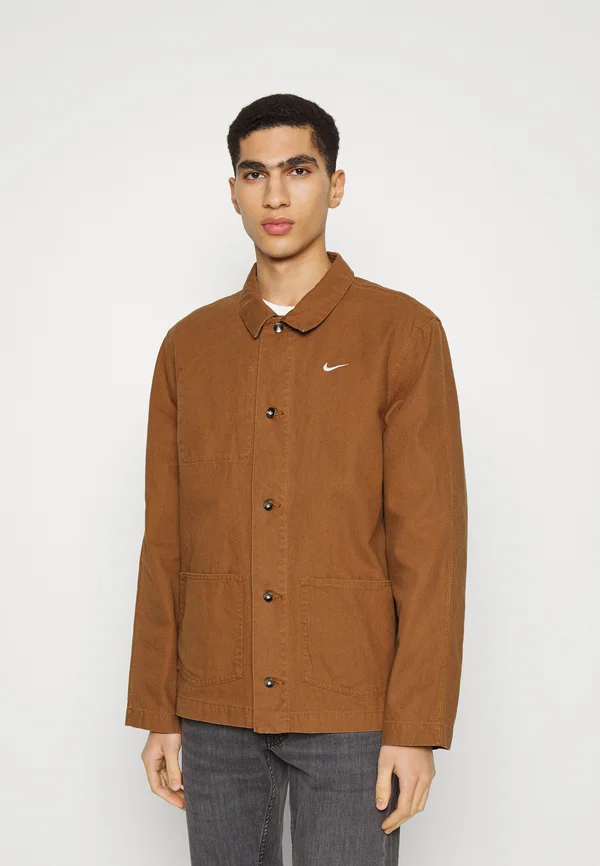 CHORE COAT - Leichte Jacke - ale brown/white
