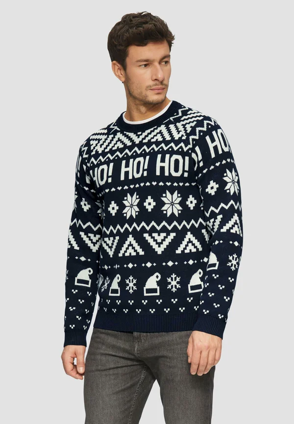 CHRISTMAS - Strickpullover - navy