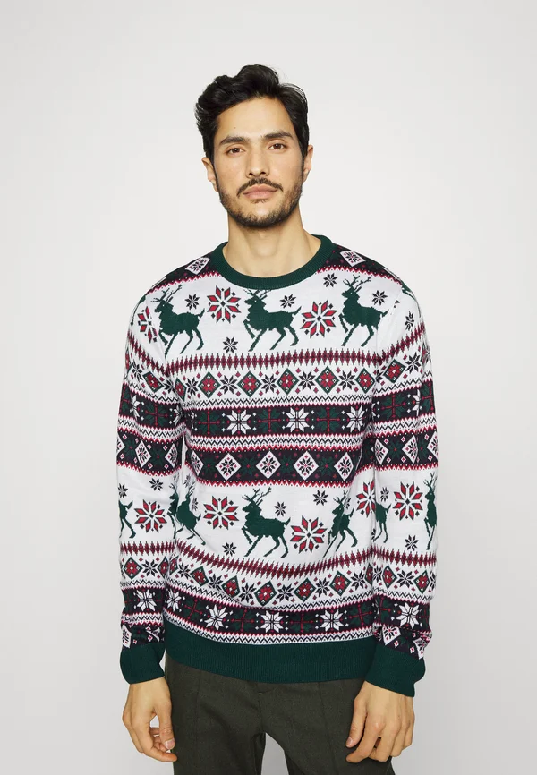 CHRISTMAS - Strickpullover - white