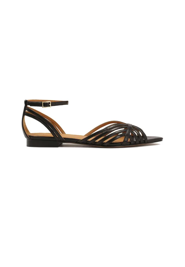 CHRISTY - Riemensandalette - black