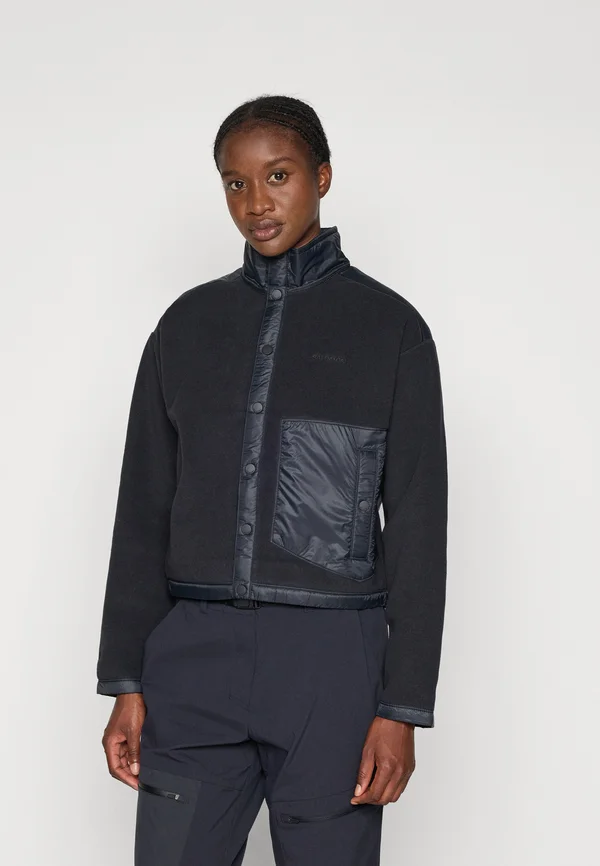CHROMA - Fleecejacke - deep black