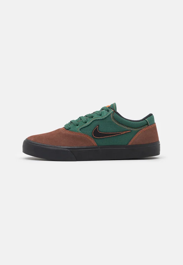 CHRON 2 UNISEX - Sneaker low - light chocolate/black/noble green/safety orange/lucky green/black