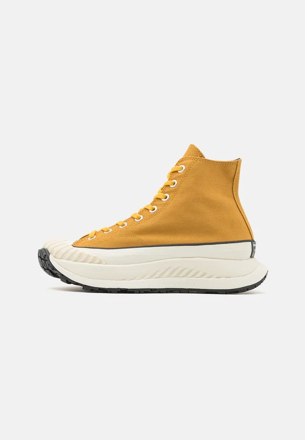 CHUCK 70 AT CX UNISEX - Sneaker high - burnt honey/thriftshop yellow