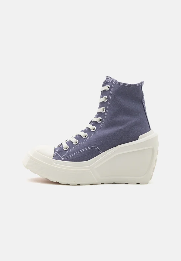 CHUCK 70 DE LUXE WEDGE PLATFORM - Ankle Boot - lavender ash/egret/black