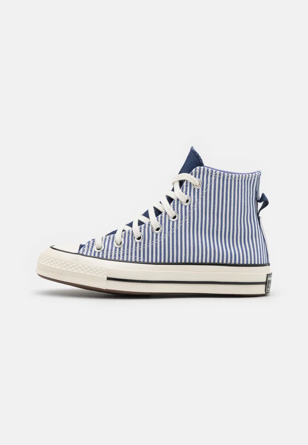 CHUCK 70 HICKORY STRIPE UNISEX - Sneaker high - light blue/white
