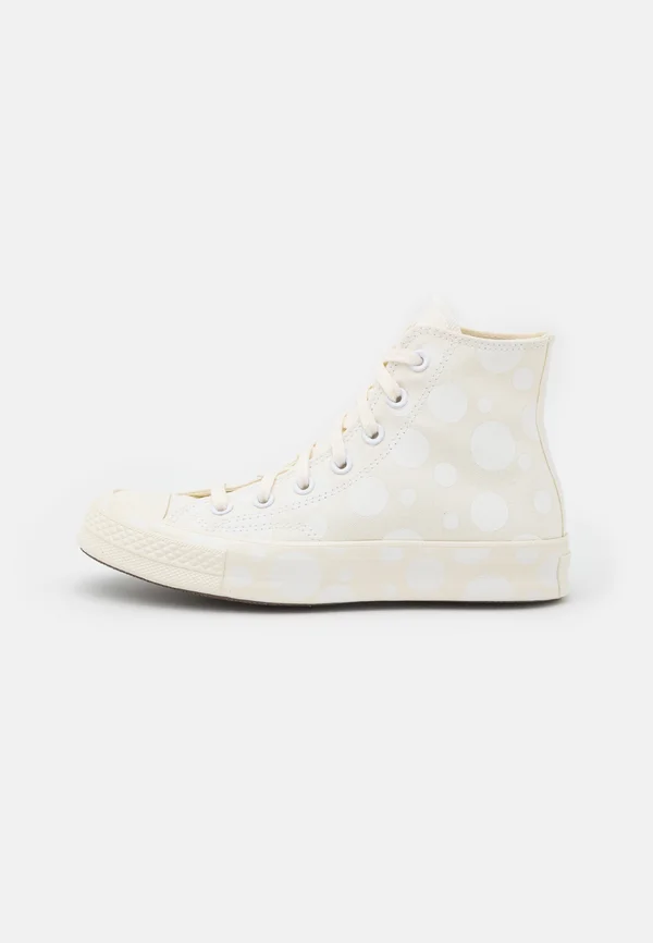 CHUCK 70 POLKA DOT PLAY - Sneaker high - egret/white