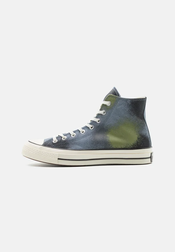 CHUCK 70 SPRAY PAINT UNISEX - Sneaker high - lunar grey/cyber grey/grassy