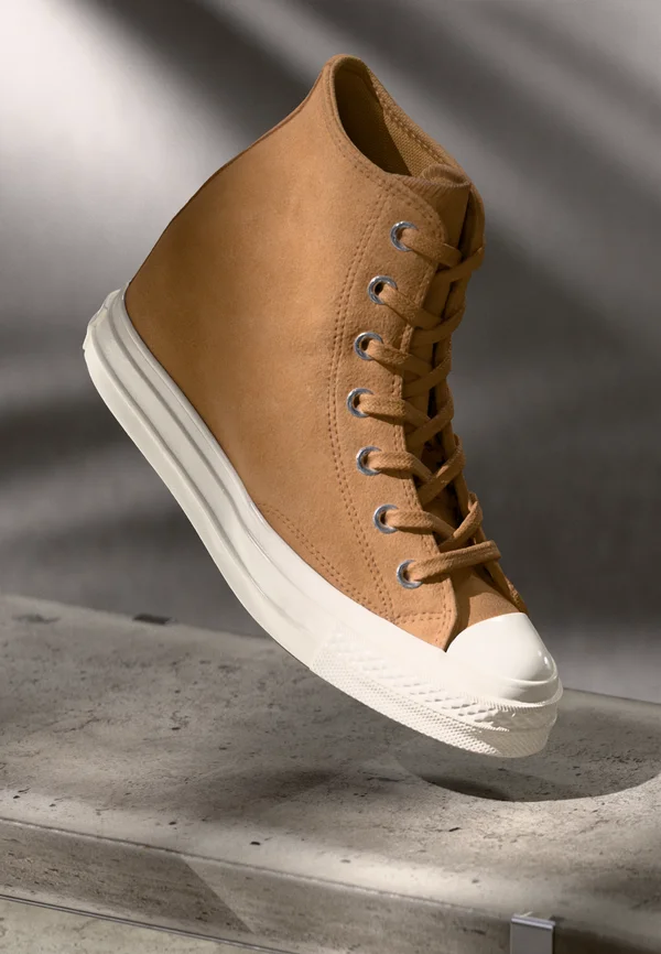 CHUCK 70 WEDGE PLATFORM - Sneaker high - incensed/egret