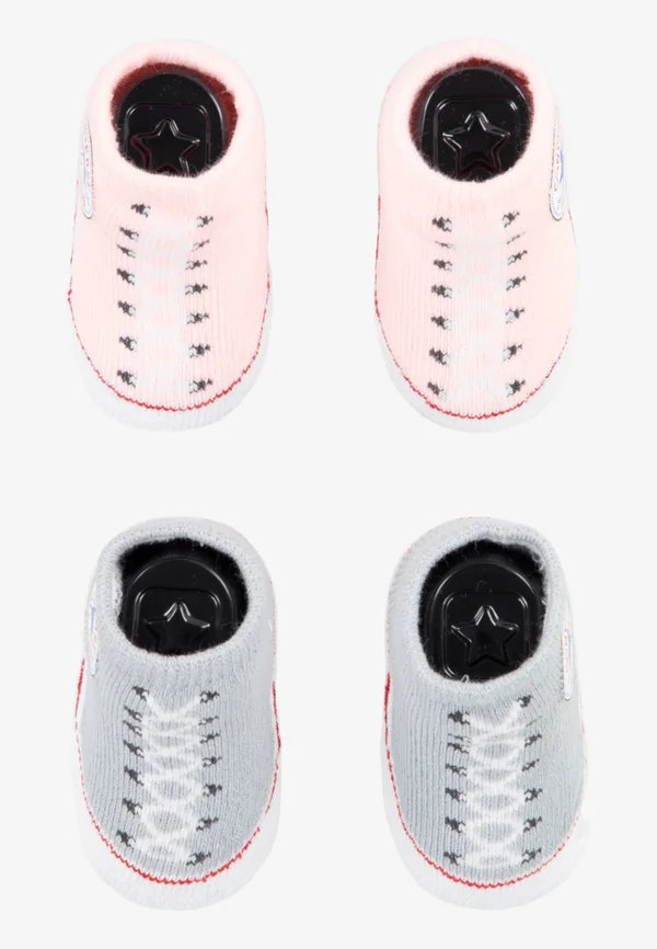 CHUCK BOOTIE UNISEX 2 PACK - Socken - storm/pink