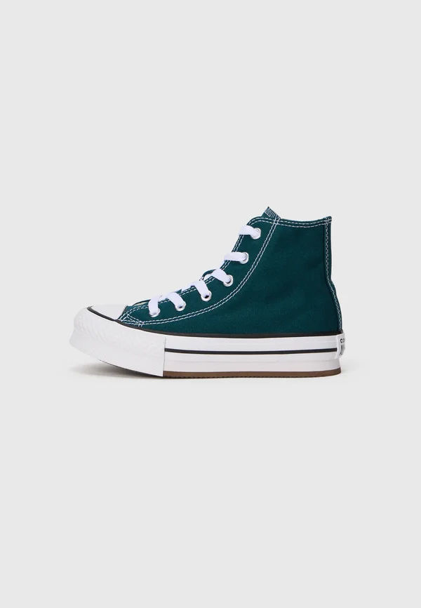 CHUCK TAYLOR ALL STAR EVA LIFT UNISEX - Sneaker high - darkly jaded/white/natural ivory
