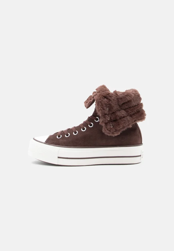 CHUCK TAYLOR ALL STAR FOLD OVER LIFT - Sneaker high - totally fudged/egret