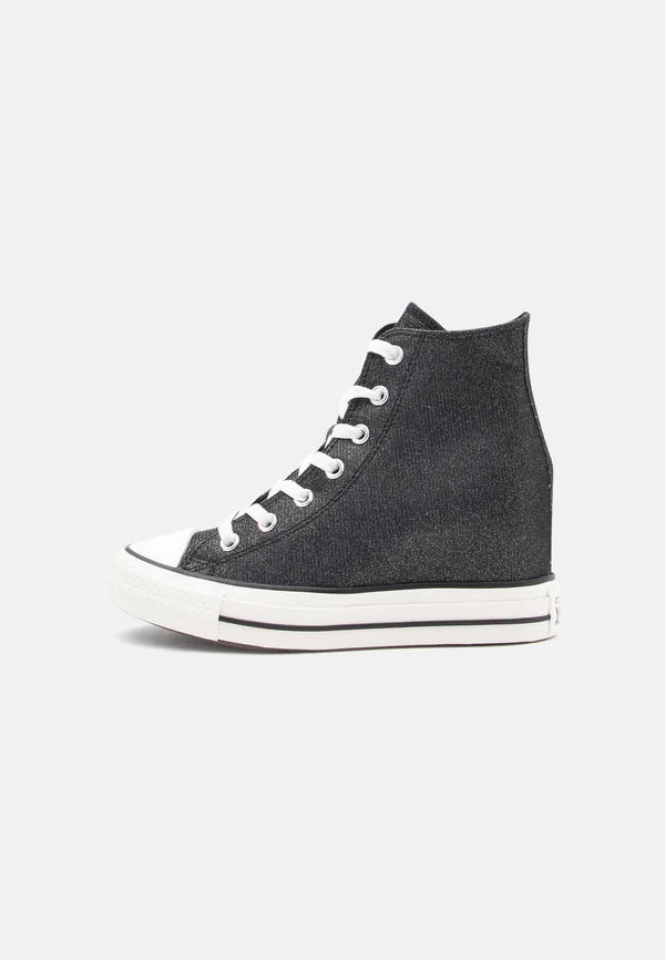 CHUCK TAYLOR ALL STAR INTERNAL WEDGE - Sneaker high - black/egret