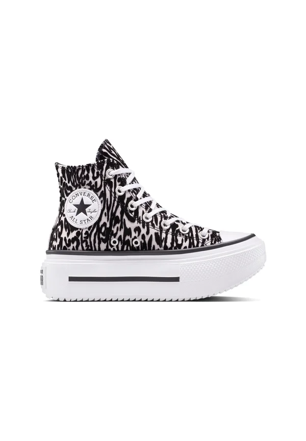 CHUCK TAYLOR ALL STAR LIFT DOUBLE STACK - Sneaker high - black frozen thistle white