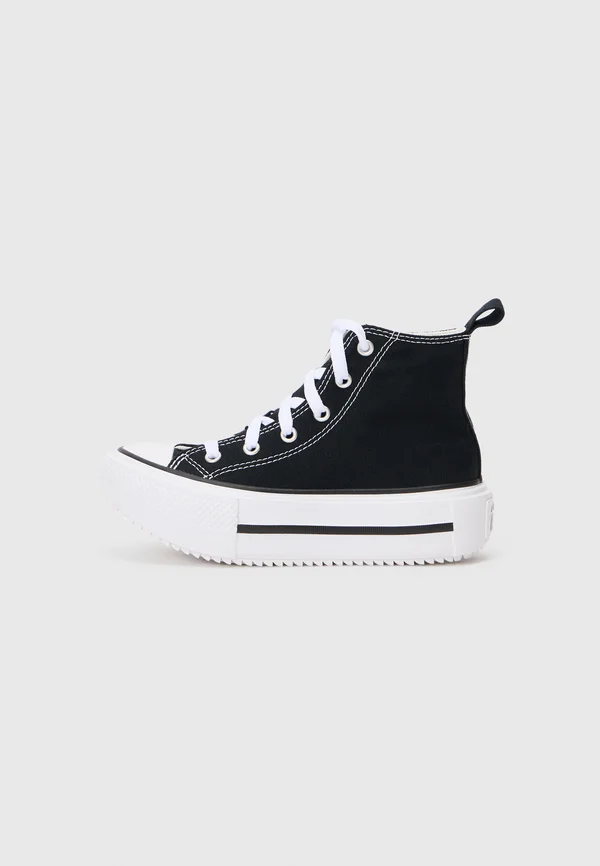 CHUCK TAYLOR ALL STAR LIFT DOUBLE STACK - Sneaker high - black/white/egret