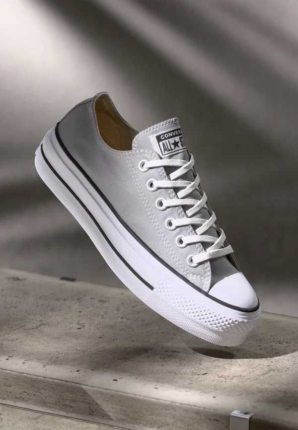 CHUCK TAYLOR ALL STAR LIFT PLATFORM - Sneaker low - grey area/white/black
