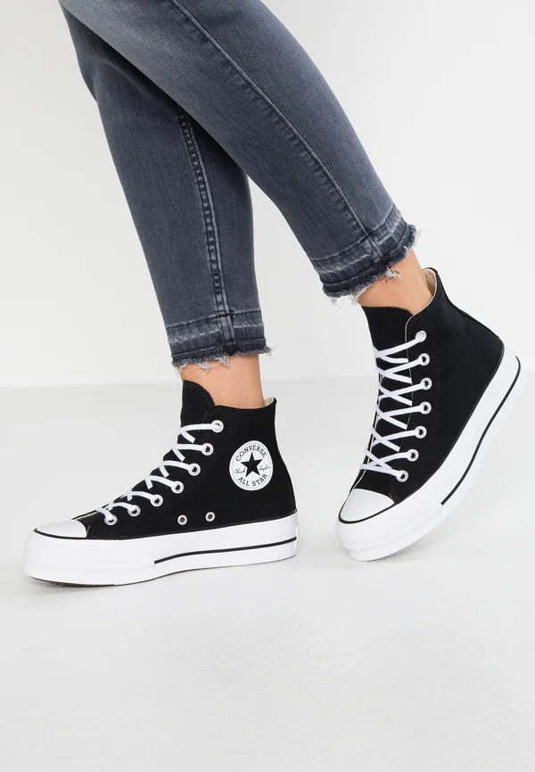 CHUCK TAYLOR ALL STAR LIFT - Sneaker high - black/white