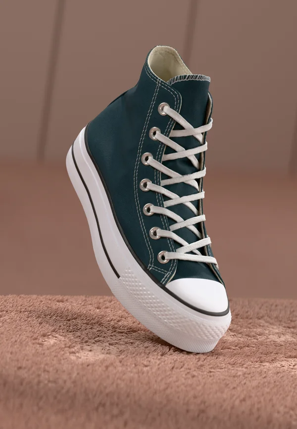 CHUCK TAYLOR ALL STAR LIFT - Sneaker high - darkly jaded/white/black