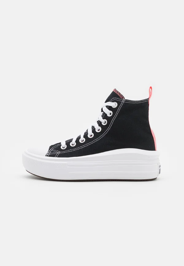 CHUCK TAYLOR ALL STAR MOVE  - Sneaker high - black/pink salt/white