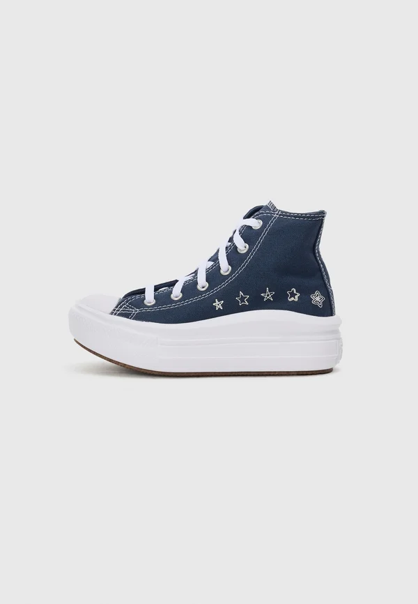 CHUCK TAYLOR ALL STAR MOVE UNISEX - Sneaker high - navy/white