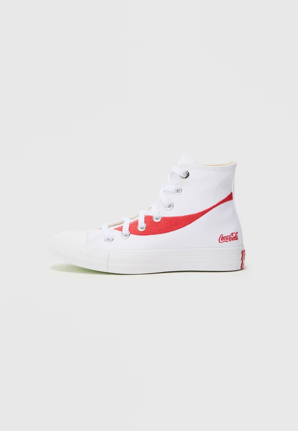 CHUCK TAYLOR ALL STAR X COCA COLA - Sneaker high - white/racing red/egret
