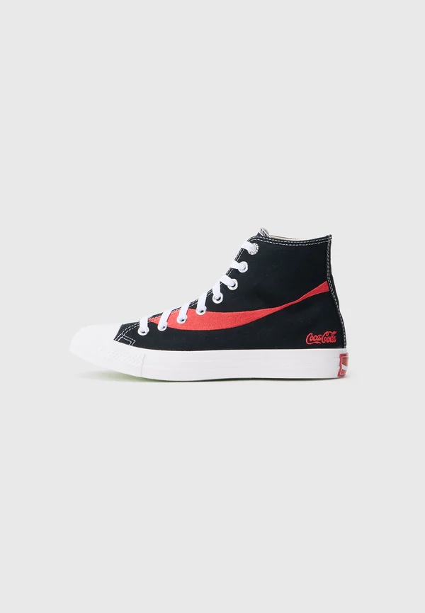 CHUCK TAYLOR COCA COLA UNISEX - Sneaker high - black/racing red/white