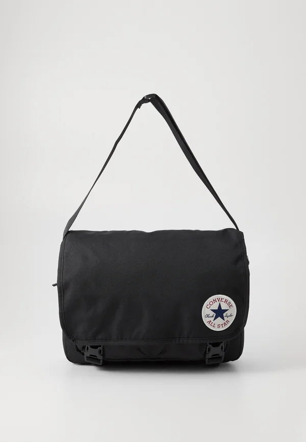 CHUCK TAYLOR MESSENGER BAG UNISEX - Umhängetasche - black