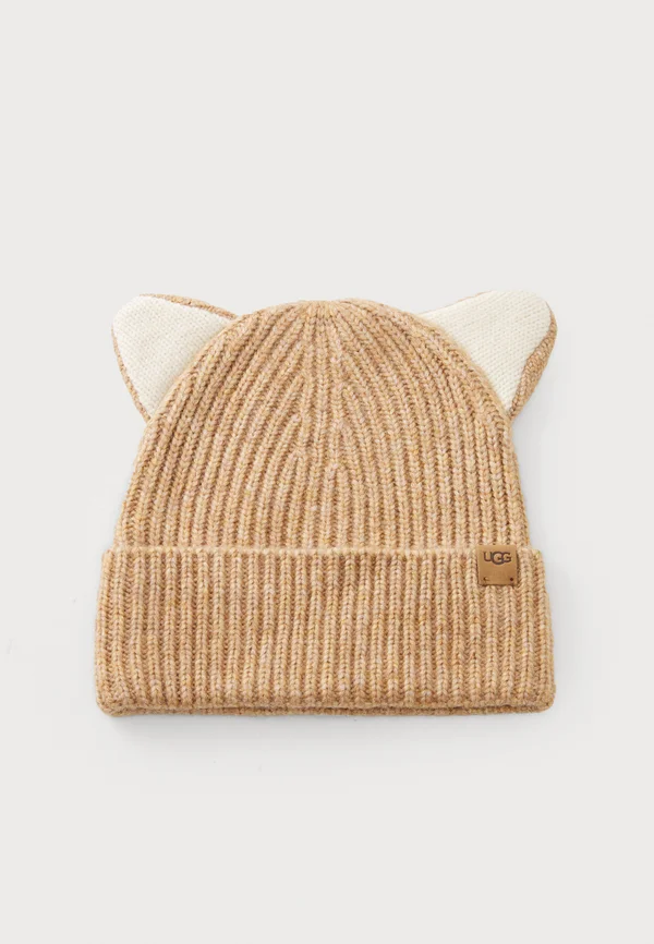 CHUNKY CAT BEANIE UNISEX - Mütze - camel