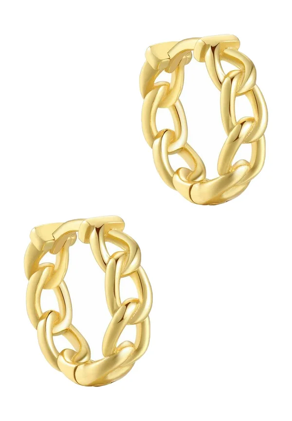 CHUNKY HUGGIES - Ohrringe - goldfarben