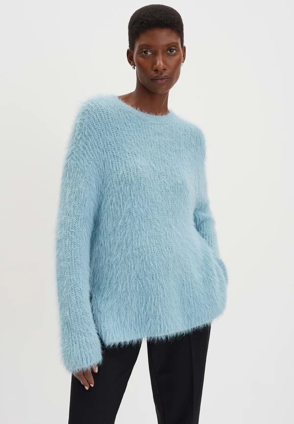 CHUNKY KNIT LOOSE FIT - Strickpullover - arctic blue