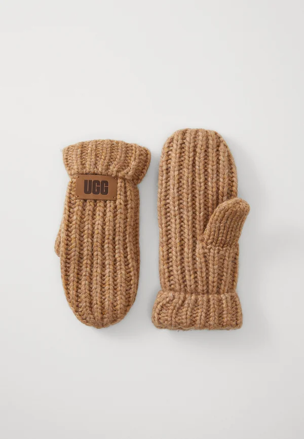CHUNKY MITTEN UNISEX - Fäustling - camel
