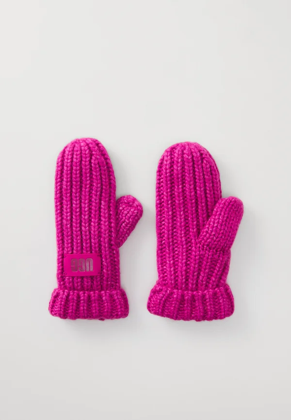 CHUNKY MITTEN UNISEX - Fäustling - chroma pink