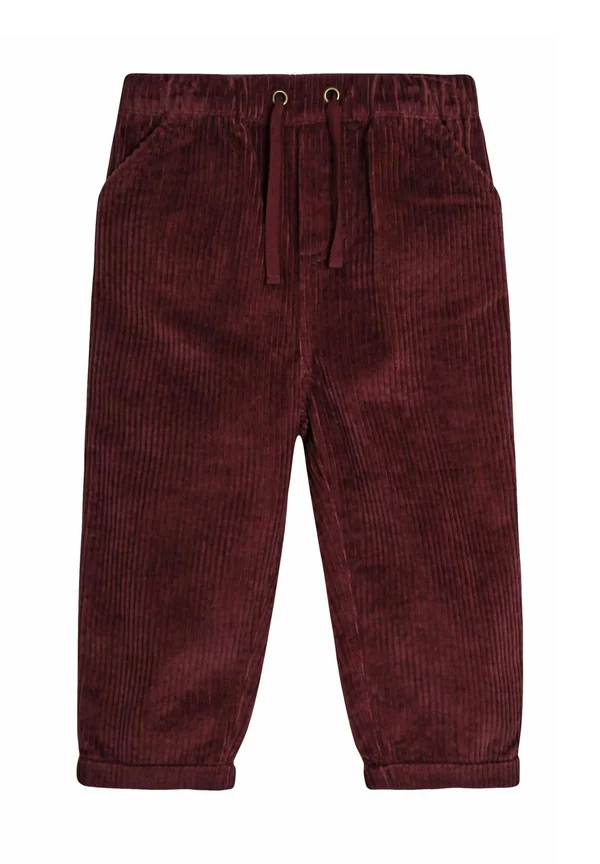 CHUNKY PULL-ON - Stoffhose - burgundy