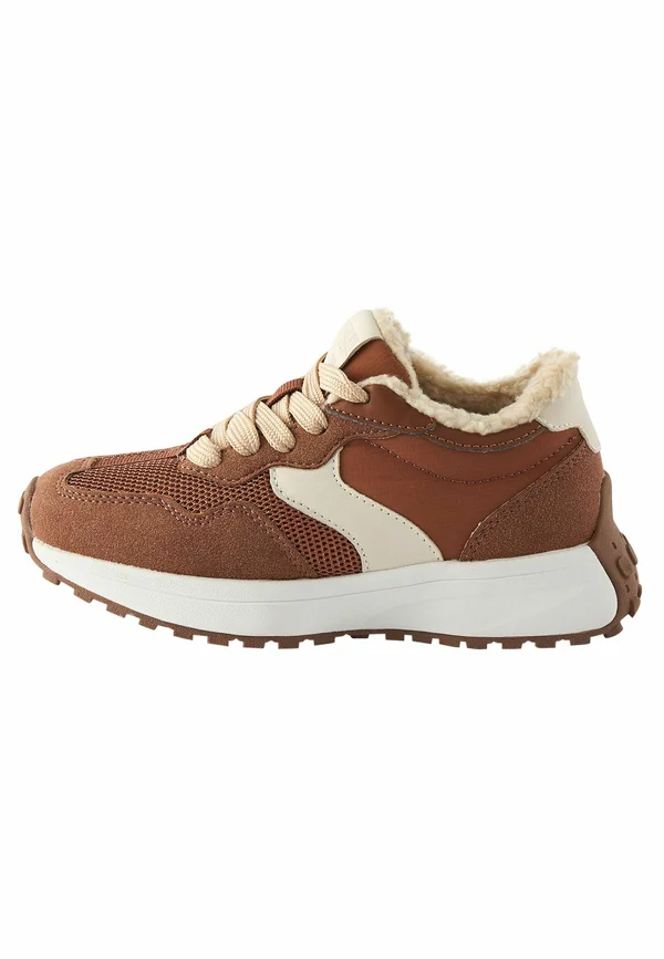 CHUNKY - REGULAR FIT - Sneaker low - tan brown borg lined