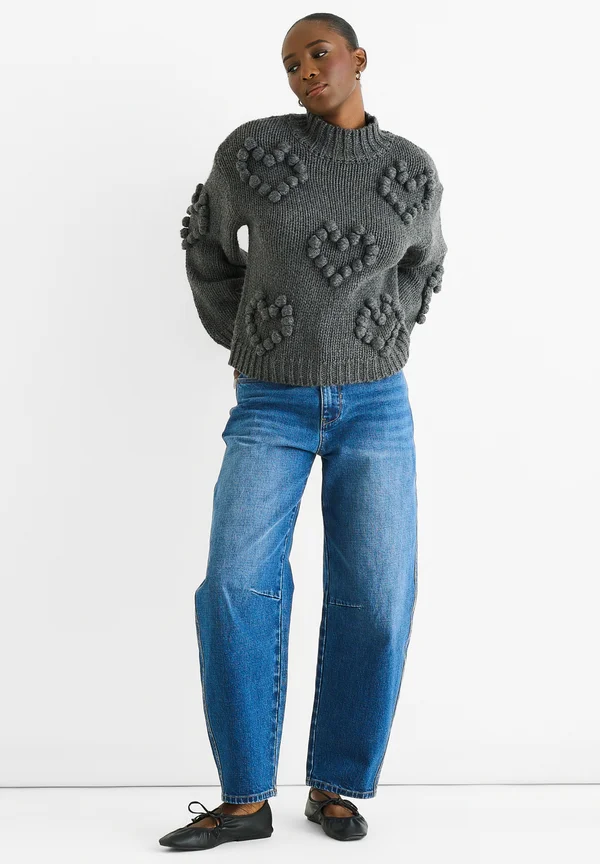 CHUNKY  - Strickpullover - grey