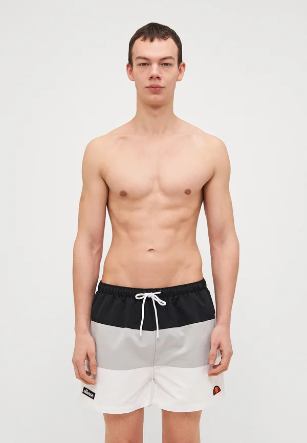 CIELO SWIM - Badeshorts - black/grey/white