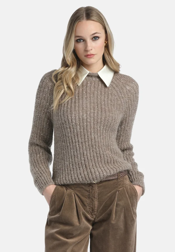CIGLIA - Strickpullover - beige