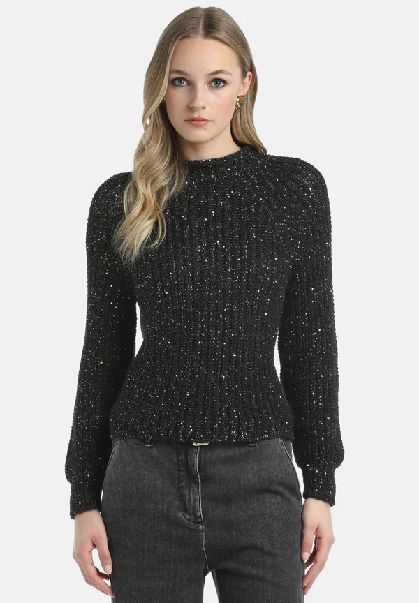 CIGLIA - Strickpullover - nero