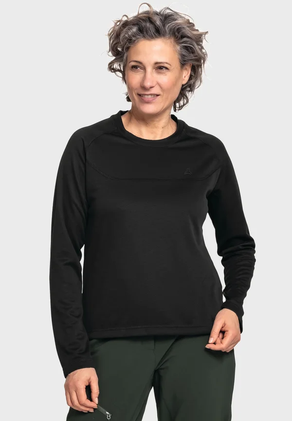 CIRC LONGSLEEVE STYLE MUE - Langarmshirt - schwarz
