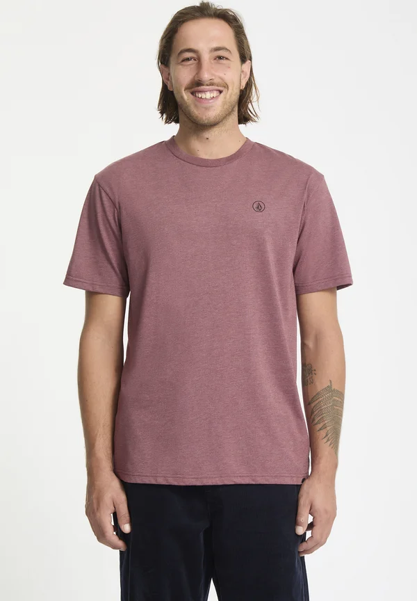 CIRCLE BLANKS - T-Shirt basic - merlot