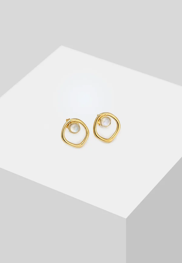 CIRCLE DESIGN - Ohrringe - gold-coloured