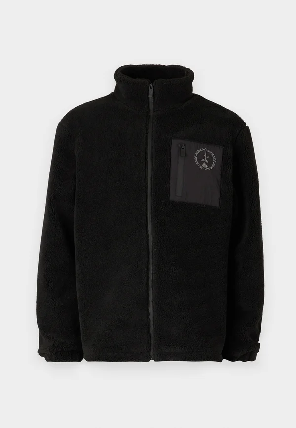 CIRCLE JACKET UNISEX - Fleecejacke - black